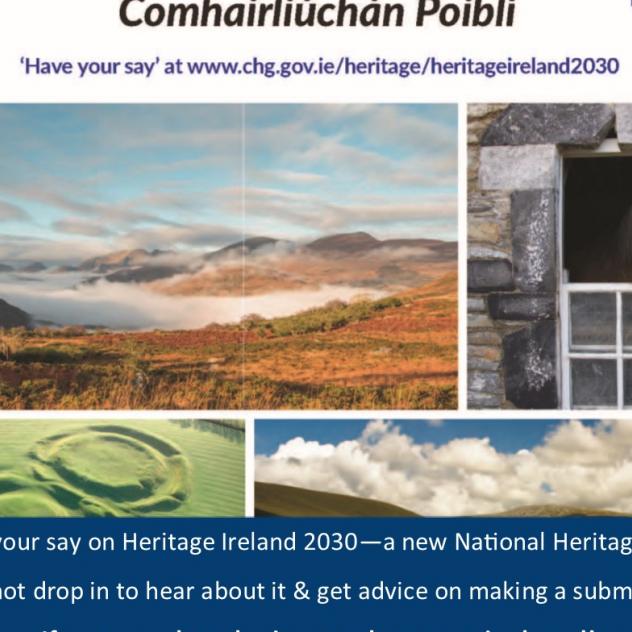 Suck Valley Way News Have your say on Heritage Ireland 2030 -  new National Heritage Plan